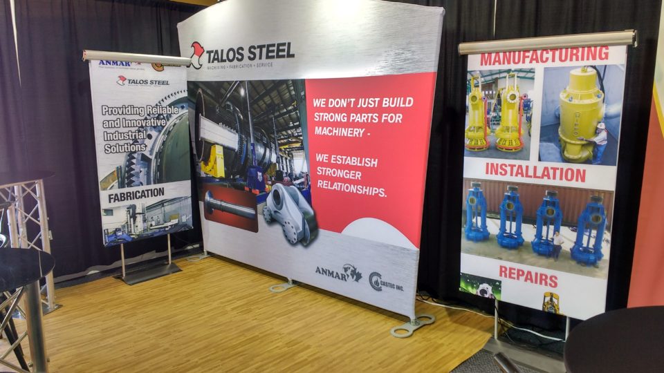 Talos Steel PDAC 2016 Display